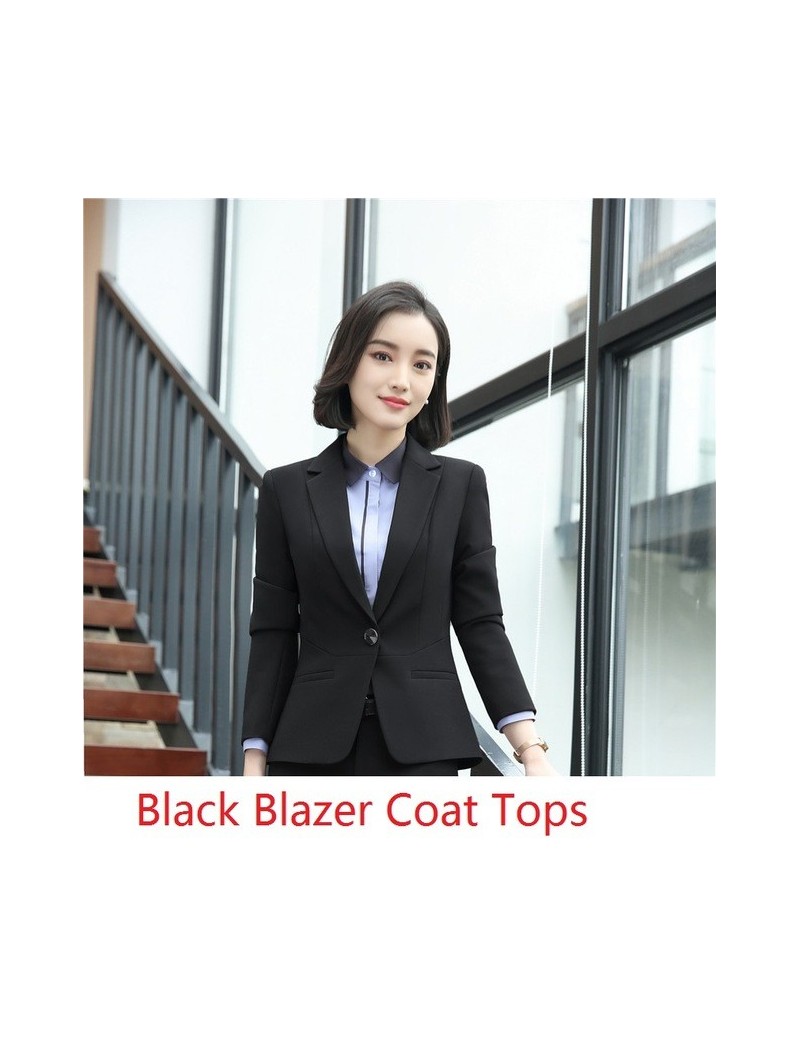 Formal Uniform Styles Blazers Jackets Coat For Women Outwear Female Tops Office Ladies Business Clothes Plus Size Elegant Pu...