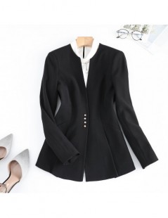 Pant Suits new fashion women suit high quality two pieces set for autumn and winter clothes formal office workwear - Black co...