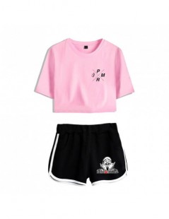 Women's Sets Post Malone Two Piece Sets 2018 New Fashion For Women Crop Top Casual Clothes Summer Short Pants And T-shirts - ...