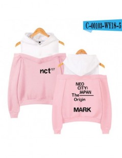 Hoodies & Sweatshirts NCT 127 Cool Logo Exclusive Off-shoulder Hoodies Sweatshirt 2019 New Casual Fashion Casual Hip Hot Outw...