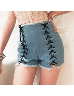 Shorts 2019 High Waist Skirt Shorts Women Sexy Harajuku Super Denim Shorts Jeans Super Vintage Summer Clubwear Bandage Shorts...