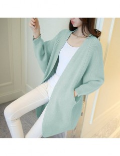 Cardigans 2019 Summer Cardigan With Pockets Women's Clothing Soft and Comfortable Coat Knitted V-Neck Long Cardigan Female Sw...