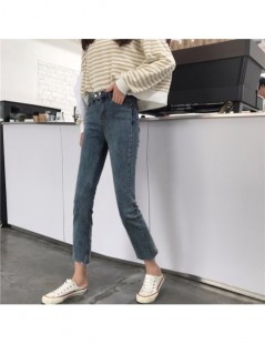 Jeans Cheap Wholesale 2019 New Spring Summer Hot Selling Women's Fashion Casual Denim Pants NC26 - Black - 423084950273-1 $22.93