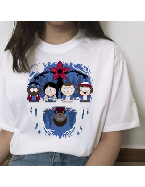 T-Shirts stranger things 3 women t shirt harajuku Eleven female hip hop femme tshirt streetwear funny clothing 2019 cartoon C...