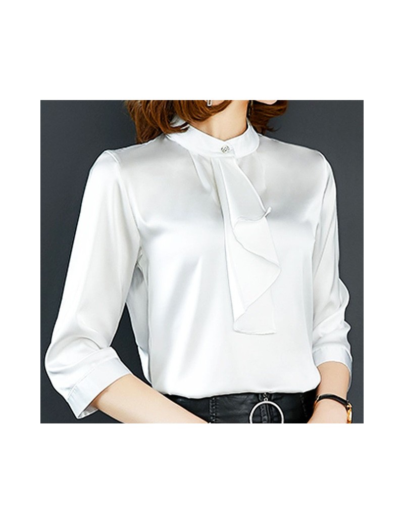 Blouses & Shirts Women tops plus size women women shirts blouse ladies tops harajuku Three Quarter Button Solid women shirts ...