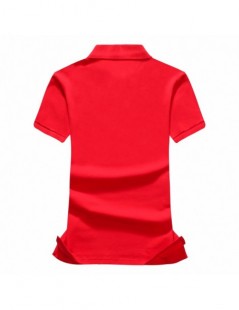 Polo Shirts Hot Sale 2019 Summer Polo Shirt Women New Casual Short Sleeve Slim Polos Shirts Tops Female Cotton Polo Shirt Fas...
