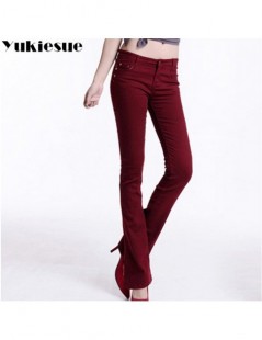 Jeans Large sizes skinny women flared jeans for women pants woman denim jeans female trousers with high waist jeans ladies 20...