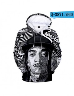 2019 3D Nipsey Hussle Print Casual Long Sleeve hooded Women and men Clothes 2019 Hot Sale k-pops Casual Hoodies Plus Size 4X...