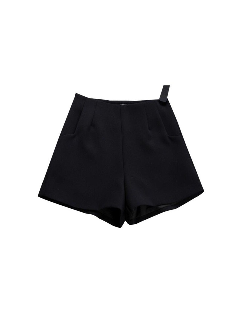 Shorts 2019 New Summer Hot Fashion New Women Shorts Skirts High Waist Casual Suit Shorts Black White Women Short Pants Ladies...