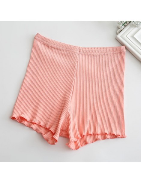 Shorts 2019 New Women Short Pants Summer Soft Cotton Seamless Short Pants Skirt Breathable Plus Size Short pants - White - 4M...