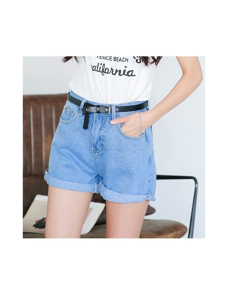 Solid Women Clothing Denim Shorts With Pockets New Arrival Harajuku Summer Ropa Mujer Slim Short Pants Feminino Casual Jeans...