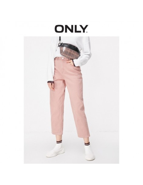 Jeans women's 2019 summer new high waist loose cropped vintage pants jeans 119149554 - Washed Rose - 5S111178984266-1 $16.82
