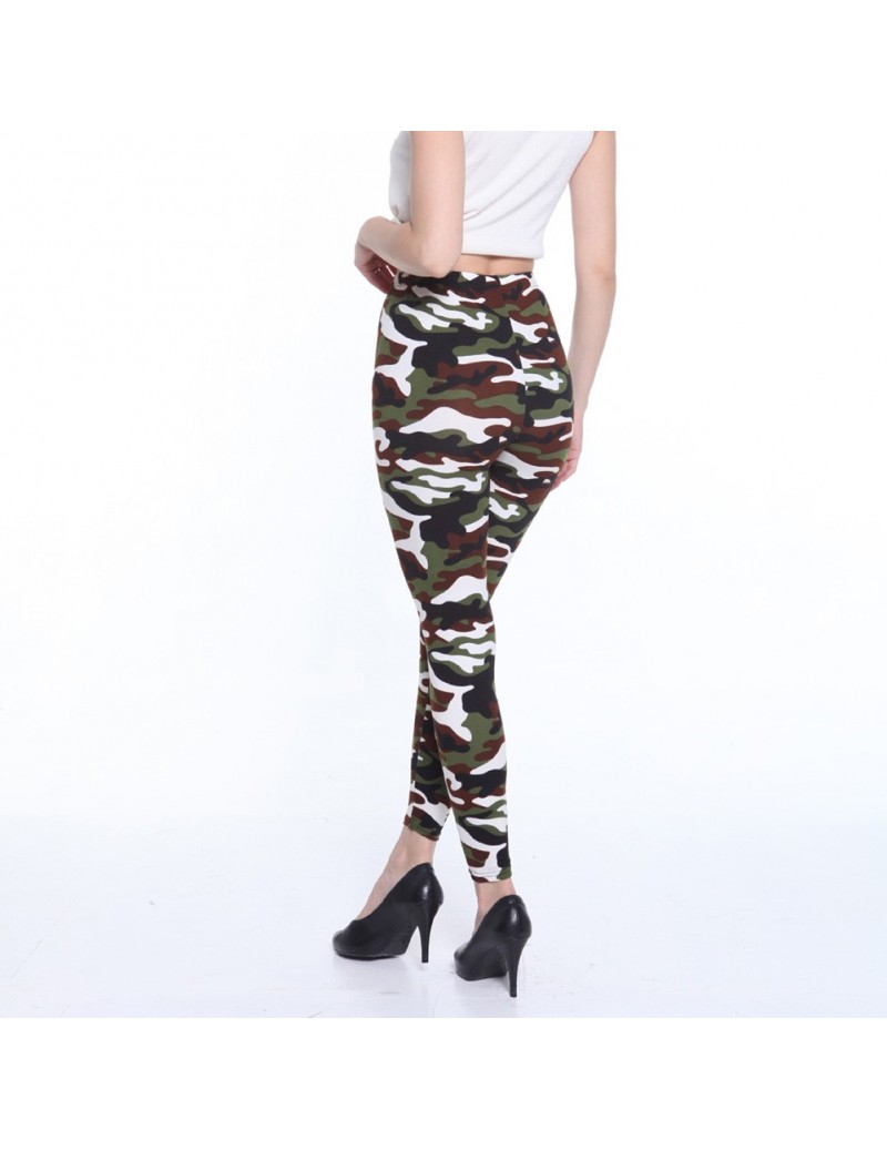 Pants & Capris Fashion Spring Autumn Women Leggings Elastic High Waist Camouflage Printing Trousers Slimming Casual Pants NGD...