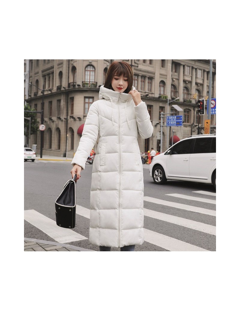 Parkas Plus Size 4XL 5XL 6XL womens Winter Jackets Hooded Stand Collar Cotton Padded Female Coat Winter Women Long Parka Warm...