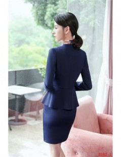 Skirt Suits Fashion Apricot Blazer Women Business Suits with Skirt and Jacket Sets Office Ladies Work Wear Uniform OL Styles ...