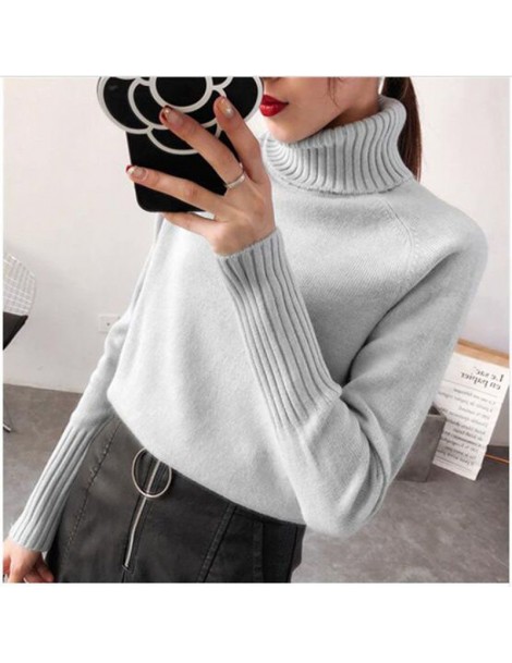 Pullovers Sweater Female 2019 Autumn Winter Cashmere Knitted Women Sweater And Pullover Female Tricot Jersey Jumper Pull Femm...