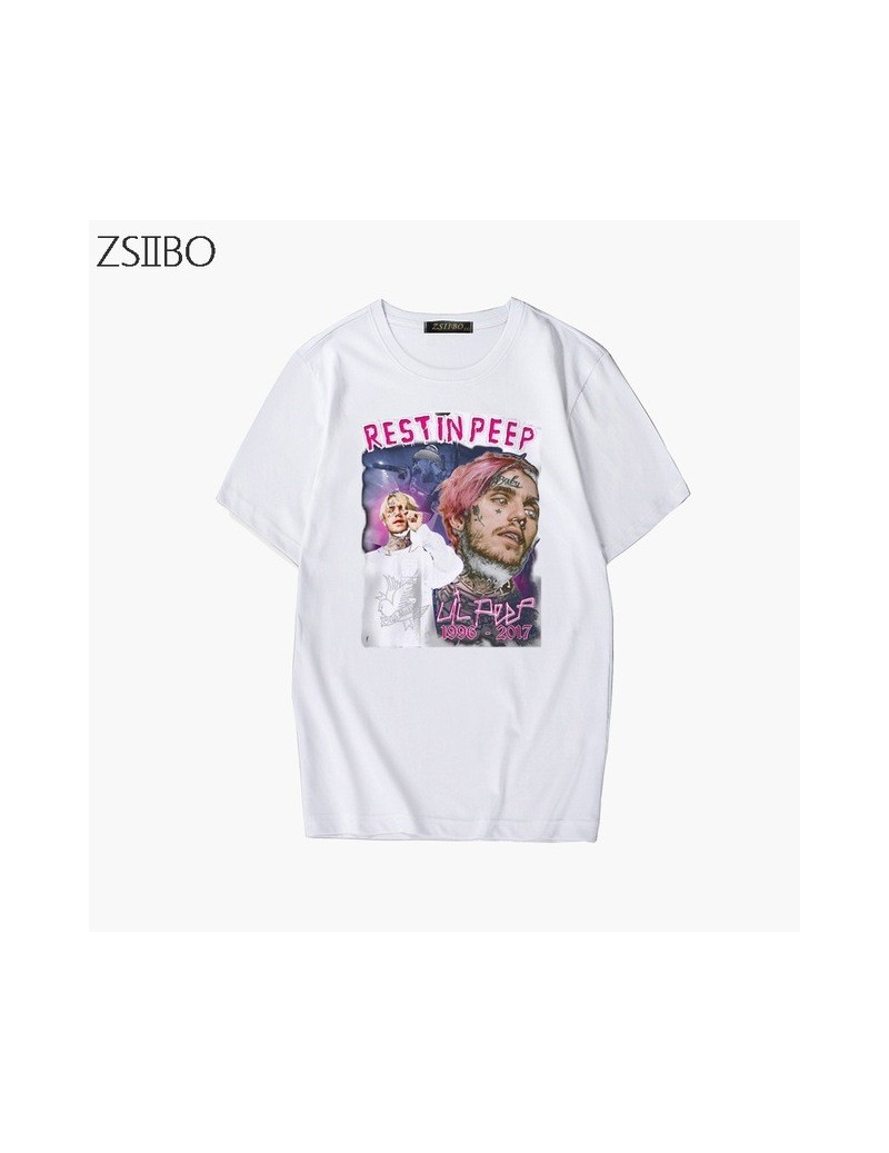 Hipster Character 3D Print Rapper Lil Peep T Shirt Rap Hiphop LilPeep girl t shirt Women T-shirt Graphic Print Tee Tops - 5 ...