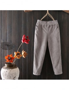 Pants & Capris Autumn Winter Corduroy Pants Women Plus Size 3XL Elastic Waist Harem Pants Casual Corduroy Trousers Women Pant...