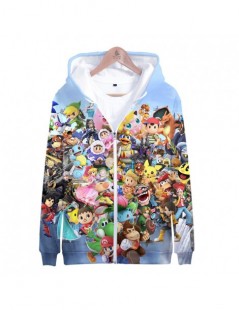 Hoodies & Sweatshirts Super Smash Bros. Ultimate 3D Print Popular Zipper cool Fashion Zipper Hipster Hooded Sweatshirt Casual...