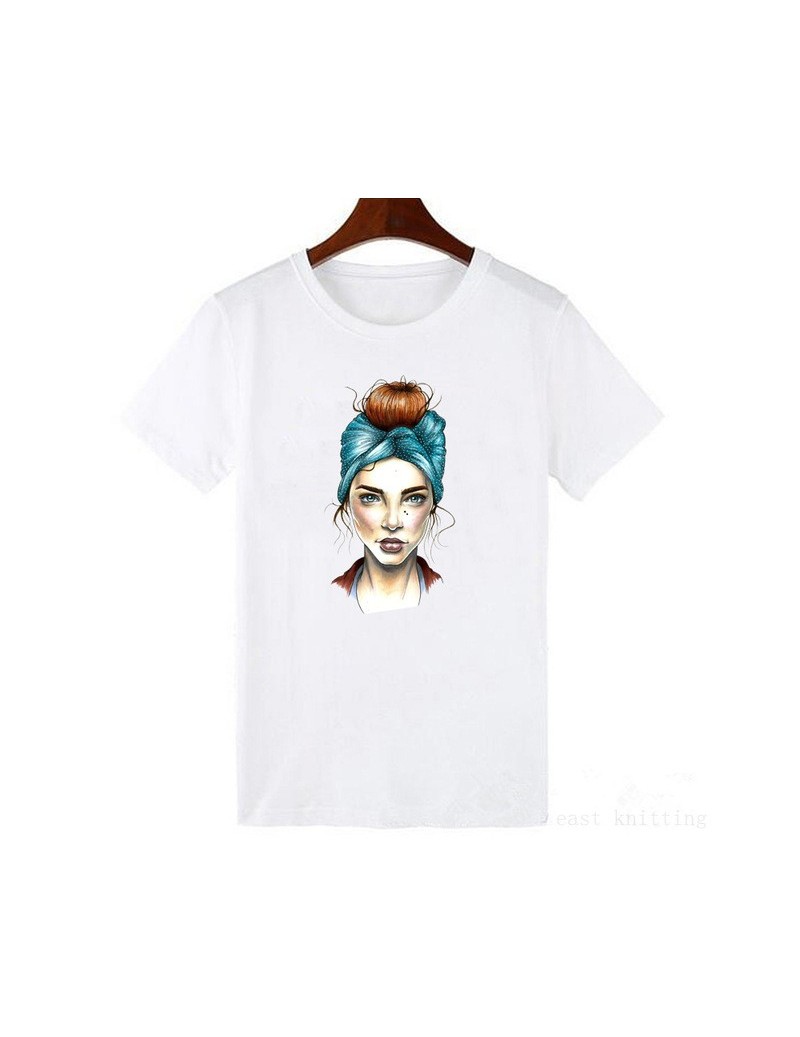 Vintage Vogue Paris printing Girl T Shirt summer fashion Women casual Tops hipster cool ladies Tee - 112 - 4V4111931403-5