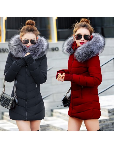 Fake Fur Parkas Women Down Jacket New 2019 Winter Jacket Women Thick ...