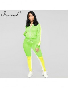 Women's Sets Simenual - green - 59111172507625 $39.55