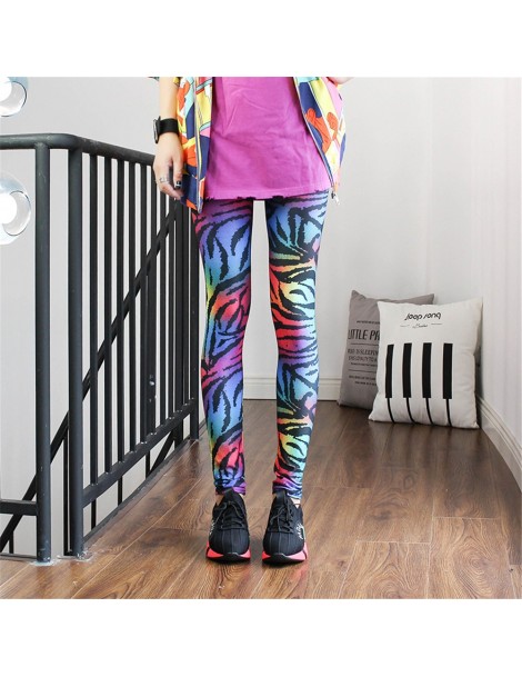 Leggings Fashion Leggings Sexy Casual Highly Elastic and Colorful Leg Warmer Fit Print Sporting Workout Athletic Leggins Pant...