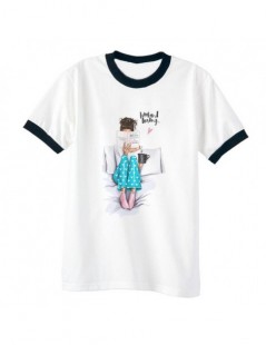 T-Shirts Weekend Loading Kawaii Ringer Tee Shirt Femme Girl Holiday Harajuku White T Shirt New Arrival 2019 Korean Clothes Vo...