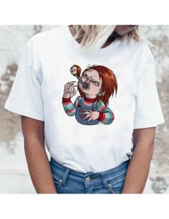 T-Shirts Japanese Chucky Horror Tshirt High Quality Cool Women T Shirt Streetwear Ulzzang Tee Shirts T-shirt Fashion Female F...