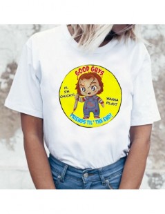 T-Shirts Japanese Chucky Horror Tshirt High Quality Cool Women T Shirt Streetwear Ulzzang Tee Shirts T-shirt Fashion Female F...