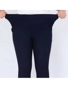 Pants & Capris New Arrival women pants Plus Size 6XL High Waist Elastic Pants Ladies Long Pants Office Trousers Vintage Skinn...