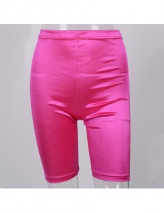 Shorts NewAsia Neon Biker Shorts Women 2019 New Solid Color Spandex Elastic High Waist Shorts Pink Sexy Bodycon Summer Shorts...