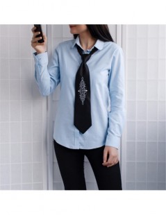 Blouses & Shirts Women White Long Sleeve Oxford Shirts Casual School Wear Cotton Blouse Ladies Office Tops Student Blusas New...