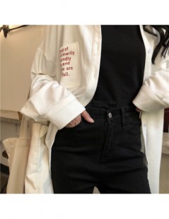 Jeans Cheap wholesale 2019 new Spring Autumn Hot selling women's fashion casual Denim Pants XC12 - Black - 4U3086870603-1 $17.82