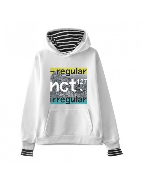 Hoodies & Sweatshirts NCT 127 Fake two pieces Hoodies Sweatshirt New Album Fashion Cool Style Print Kpop College Style Autumn...