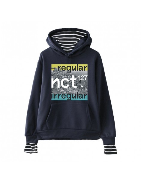 Hoodies & Sweatshirts NCT 127 Fake two pieces Hoodies Sweatshirt New Album Fashion Cool Style Print Kpop College Style Autumn...
