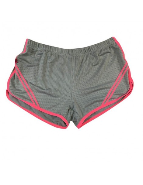 Shorts Woman Shorts Solid Pink Tracksuit For Women Summer Hot Shorts Contrast Binding Side Casual Shorts Feminino Beach - Ora...