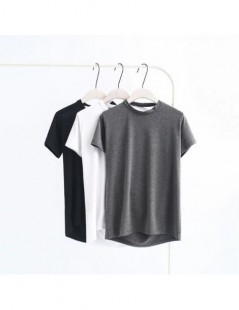 T-Shirts Women Sexy Open Back T-shirt Short Sleeve Tee with Open Back Short Sleeve Tops - grey - 493920266578-3 $15.51