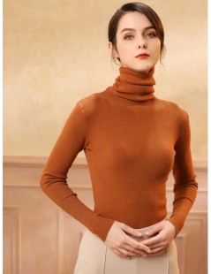 Pullovers High Quality Autumn Winter Warm Women Sweater Thick Turtleneck Pullover Sweater Fashion Rib Knitted Female Jumper T...