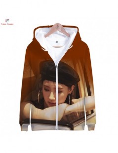 Hoodies & Sweatshirts 2019 New I-DLE 3D printing Clothes Long Sleeve Zipper Hoodies Casual Women and men Casual Clothes 2019 ...