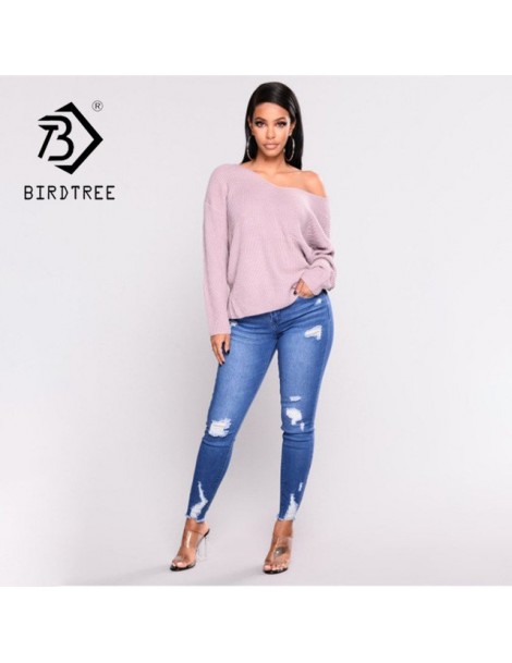 Jeans 2019 New Jeans Plus Size 3XL Pencil Pants Women High Waist Slim Hole Ripped Denim Casual Stretch Skinny Trousers Jeans ...