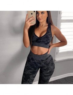 Women's Sets Tie Dye Two Piece Outfits Fitness Workout Sets 2019 Women Sleeveless Cross Wrap Short Tops and Pants Sporting Se...