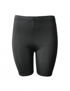 Shorts Womens Fitness Half High Waist Quick Dry Skinny Bike Shorts - Black - 4C3053160258-1 $5.16