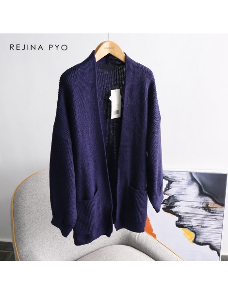Cardigans Women Classic Merino Wool High Quality Solid Knitted Cardigans Ladies Elegant All-match Casual Open Stitch Sweater ...