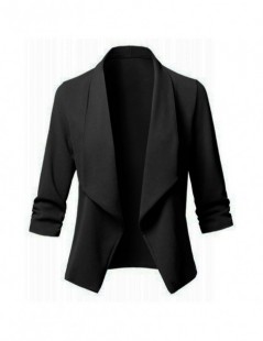 Blazers 2018 Korean Style Lapel Long Sleeve Slim Blazer Suit Coat Women Blazer Basic Tops Elegant Office Lady Jacket Outwear ...