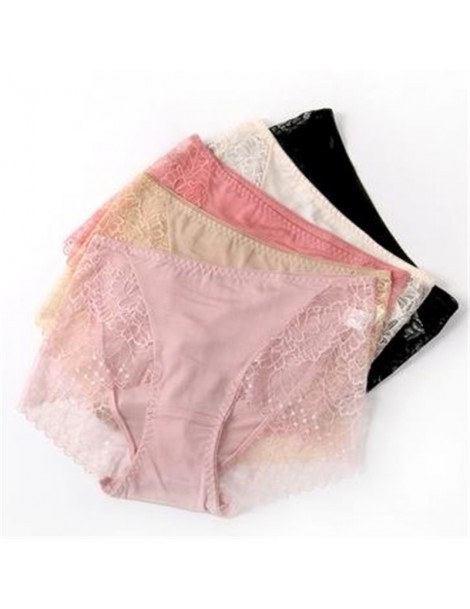 Shorts Women Breathable Knickers Lady Silk Underpants Lady Seda Bragas Knickers Woman Oversize Mid Silk Panties Female Lace S...