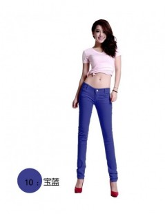 Jeans high waist jeans women fashion autumn style Casual Candy Color Pencil Legging Skinny Pants Trousers jeans for Women 201...