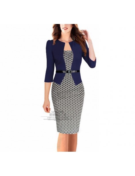 Dress Suits Two-piece professional women's bag hip pencil dress Gift belt CJNSSYLY00427 - 11 - 4S4158912609-11 $8.45