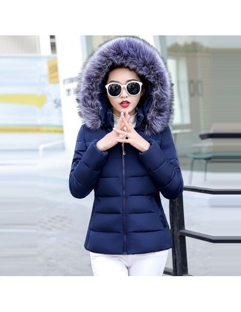 Parkas womens winter jackets New 2019 Parkas for women Wadded Jackets With a Hood Large Faux Fur Warm Winter Coat Women Plus ...
