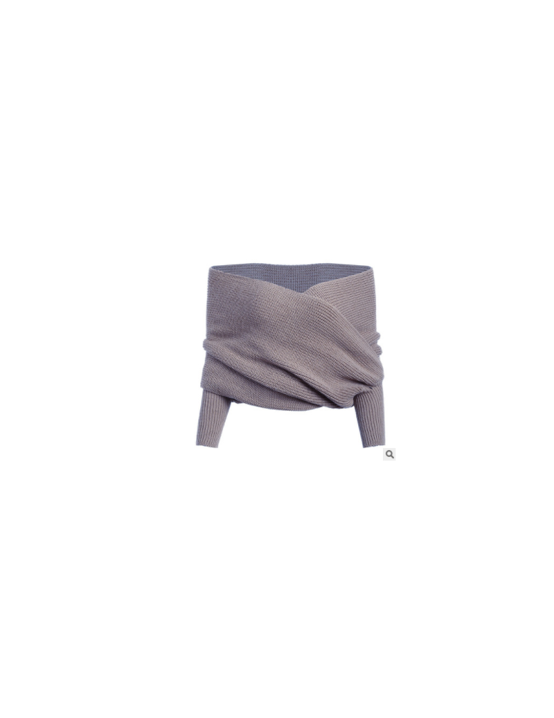 Shrugs 2018 Women Long Sleeve Loose Cardigan Knitted Sweater Jumper Knitwear Outwear Coat - Gray - 493907292190-2 $31.95